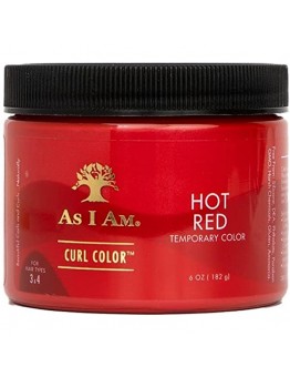 AS I AM - Curl color - zmývateľný farbiaci gél červený